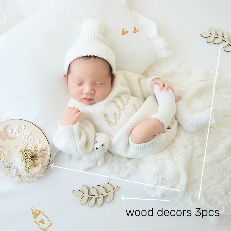 Wood Decors 3pcs